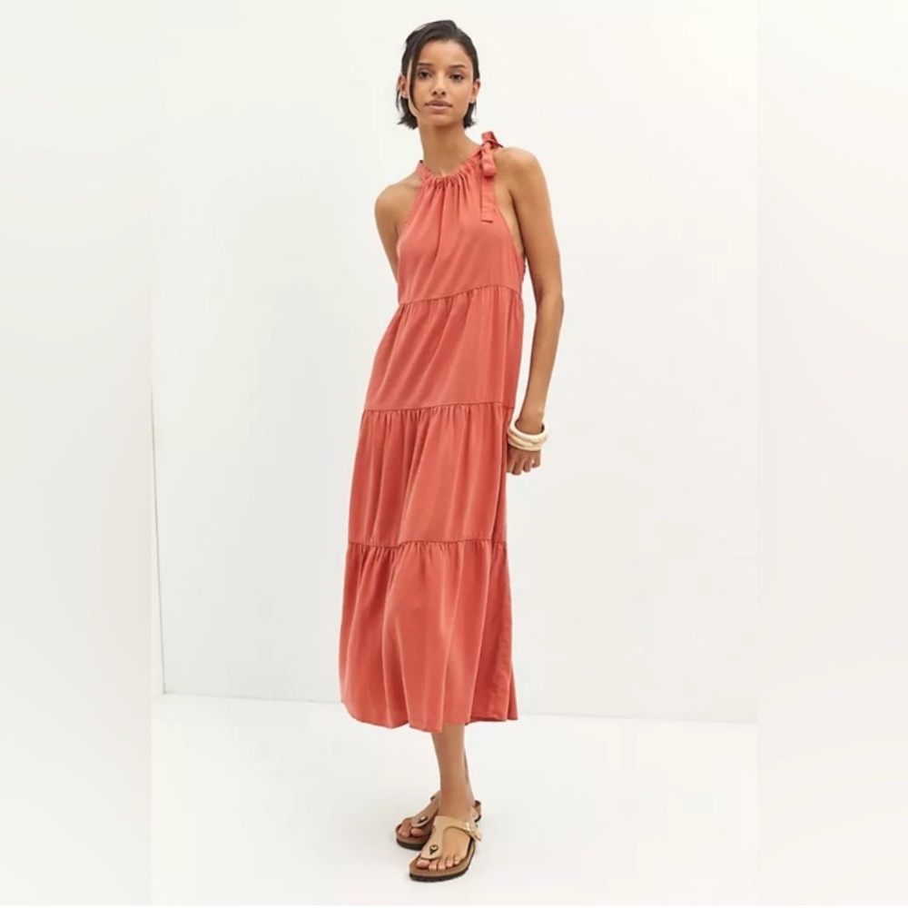 Cloth & Stone Terracotta Maxi Dress